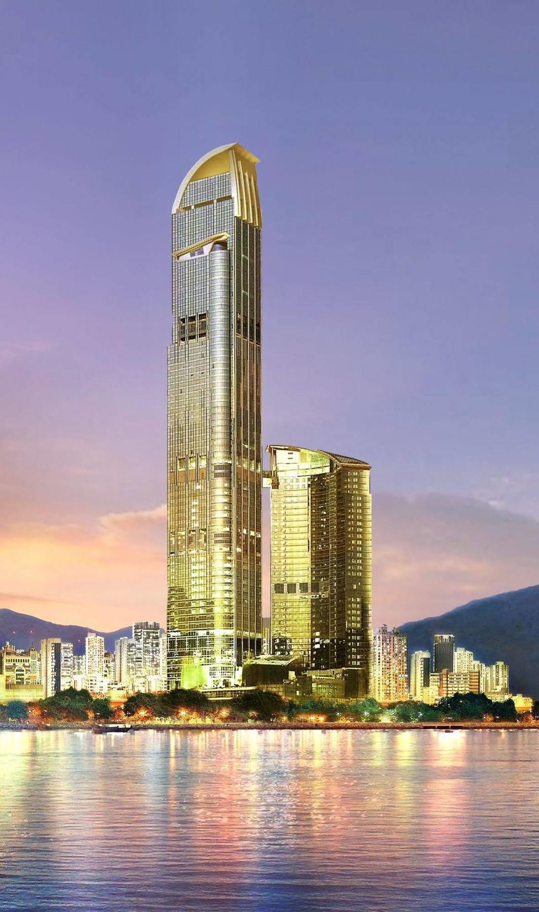 荃湾西如⼼酒店 香港 外观 照片 The Ritz-Carlton, Hong Kong